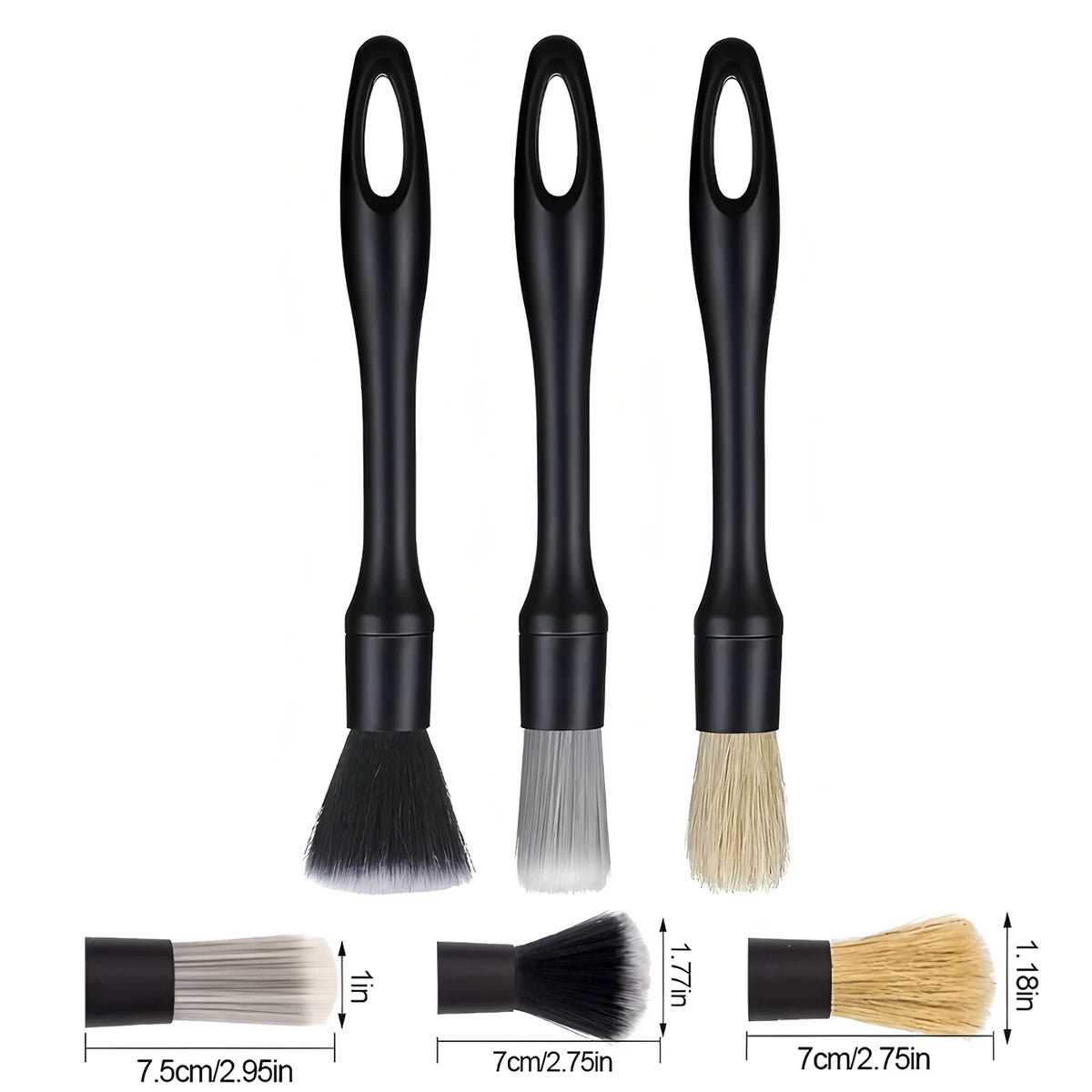 JetClean DetailBrush – Car Cleaning Brush Kit