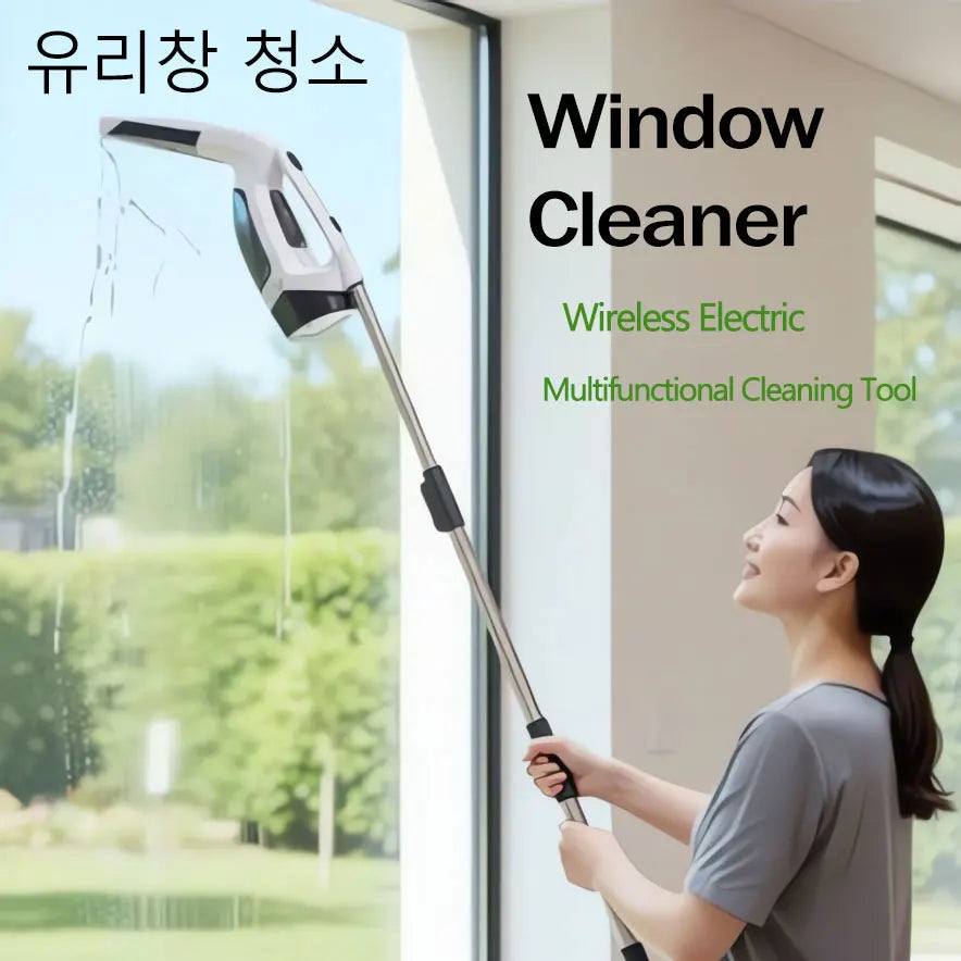 JetClean GlassVac – Cordless Window Cleaner