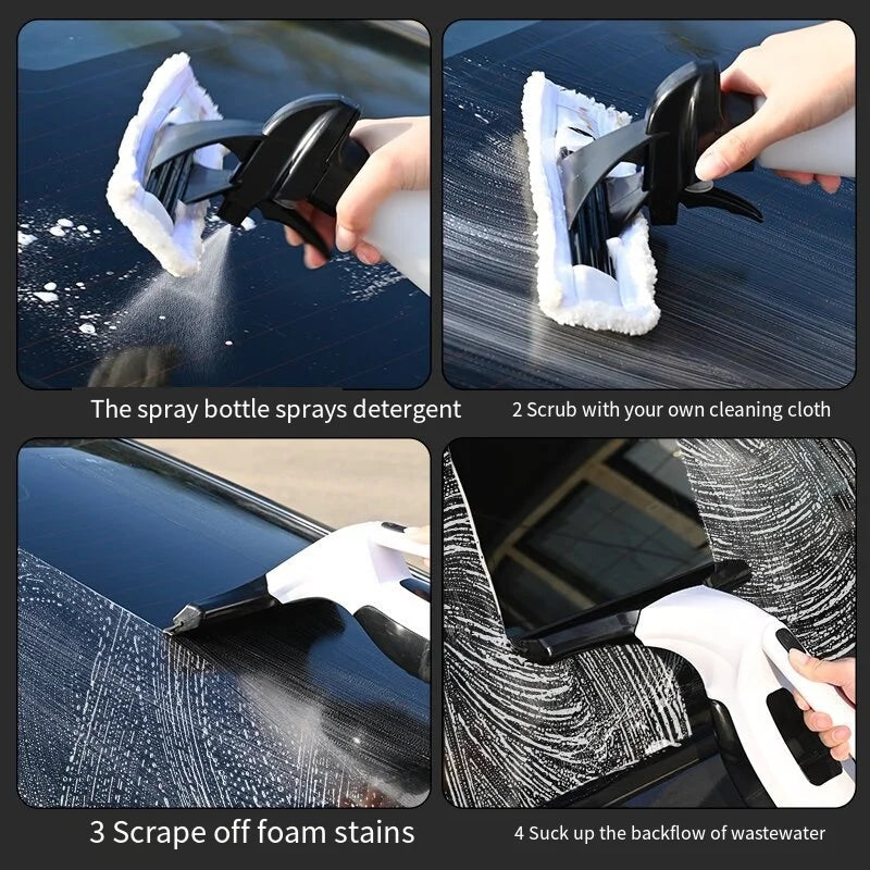JetClean GlassVac – Cordless Window Cleaner