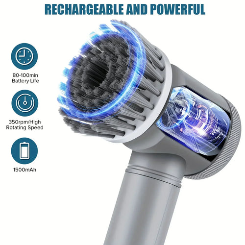 JetClean SpinScrub – Electric Cleaning Brush