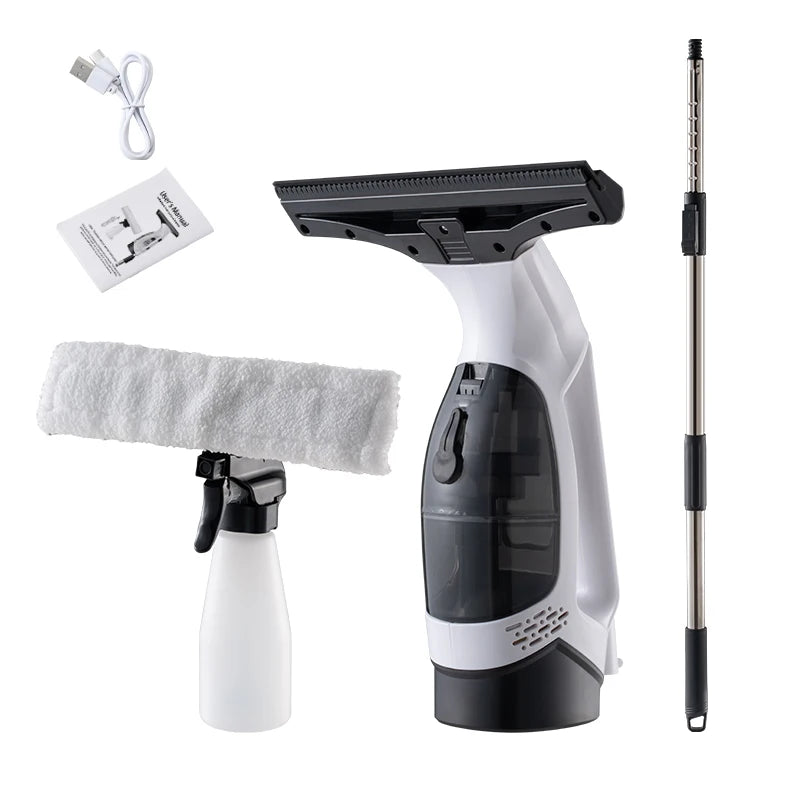 JetClean GlassVac – Cordless Window Cleaner